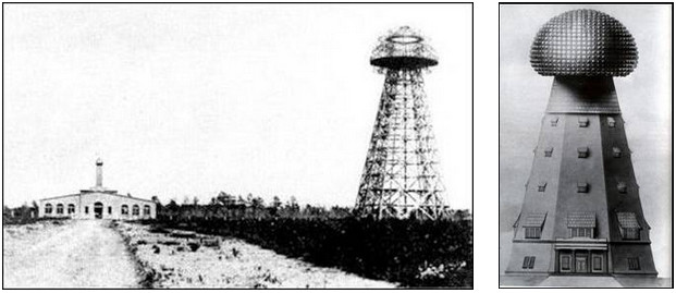 Figura 8: la torre Wardenclyffe di Tesla