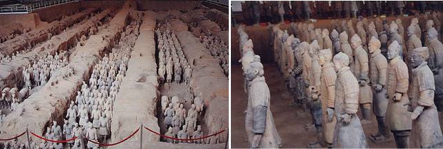 piramide cinese 6000 guerrieri