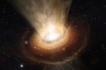 Rilevato flusso di energia di un enorme buco nero nell’orbita della Terra