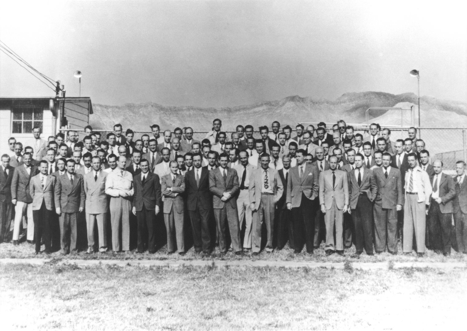 Operazione Paperclip - Wernher von Braun Rocket Team at Fort Bliss in March 1946