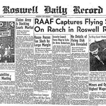 Incidente di Roswell: ufo precipitato o finzione storica?